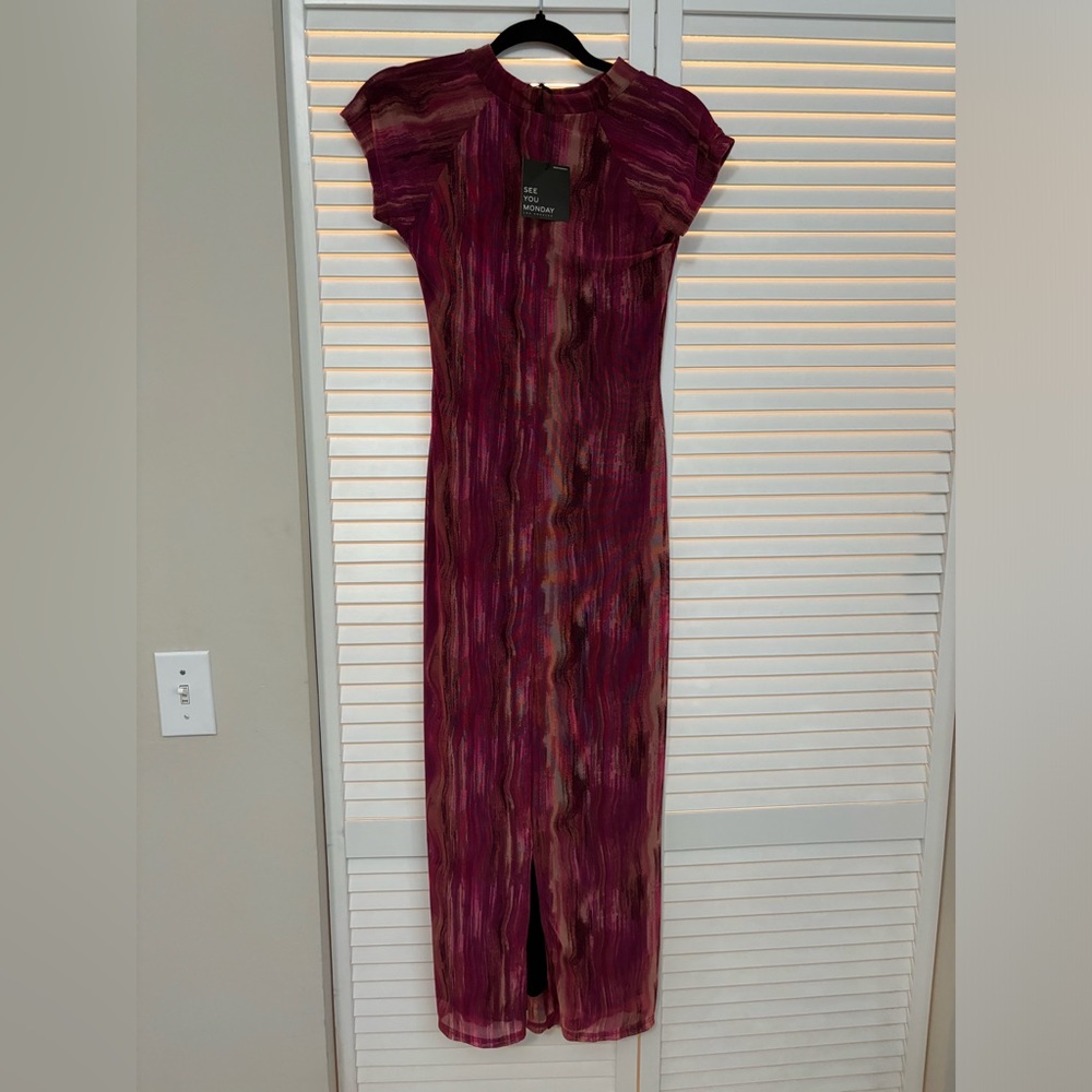 NWT Bodycon Maxi Dress